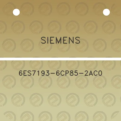 siemens-6es7193-6cp85-2ac0