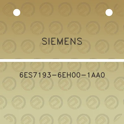 siemens-6es7193-6eh00-1aa0