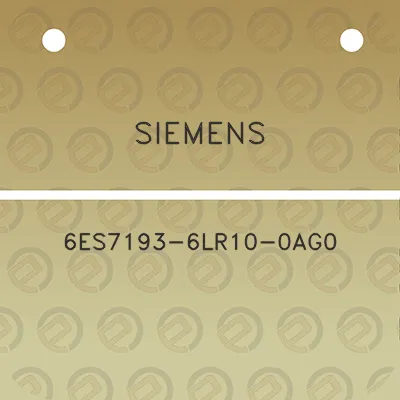 siemens-6es7193-6lr10-0ag0