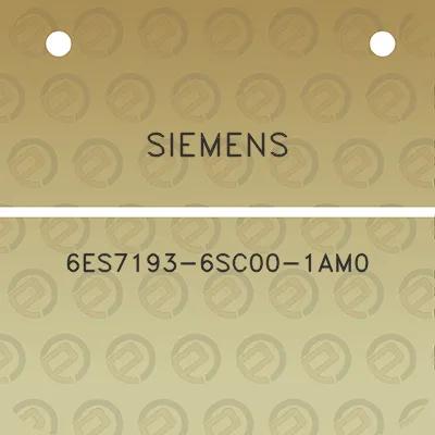 siemens-6es7193-6sc00-1am0