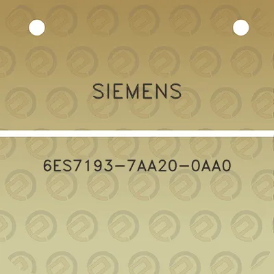 siemens-6es7193-7aa20-0aa0