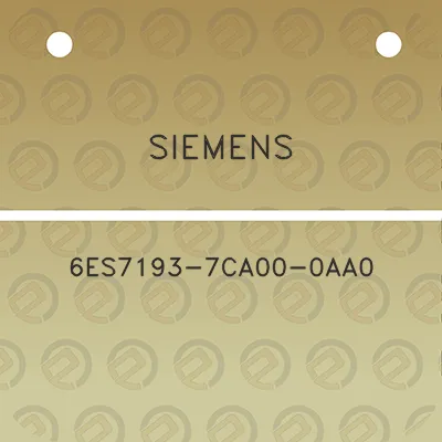 siemens-6es7193-7ca00-0aa0