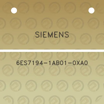 siemens-6es7194-1ab01-0xa0