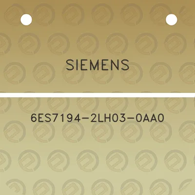 siemens-6es7194-2lh03-0aa0