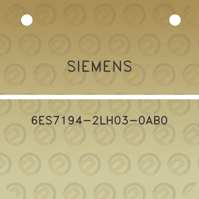 siemens-6es7194-2lh03-0ab0