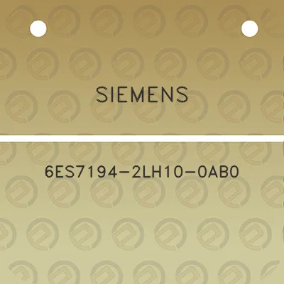 siemens-6es7194-2lh10-0ab0