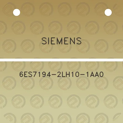 siemens-6es7194-2lh10-1aa0