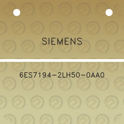 siemens-6es7194-2lh50-0aa0