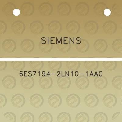 siemens-6es7194-2ln10-1aa0