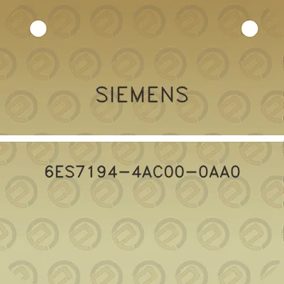 siemens-6es7194-4ac00-0aa0