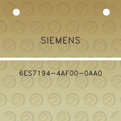 siemens-6es7194-4af00-0aa0