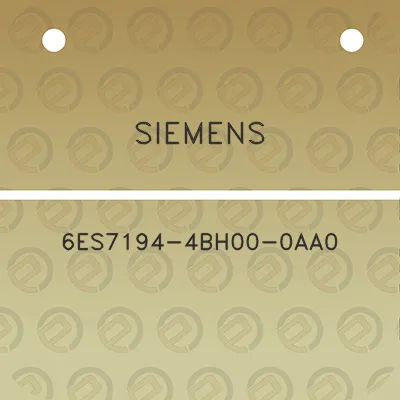 siemens-6es7194-4bh00-0aa0