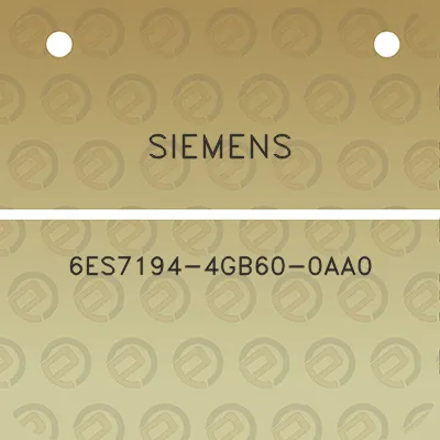 siemens-6es7194-4gb60-0aa0