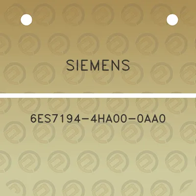 siemens-6es7194-4ha00-0aa0