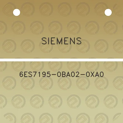 siemens-6es7195-0ba02-0xa0