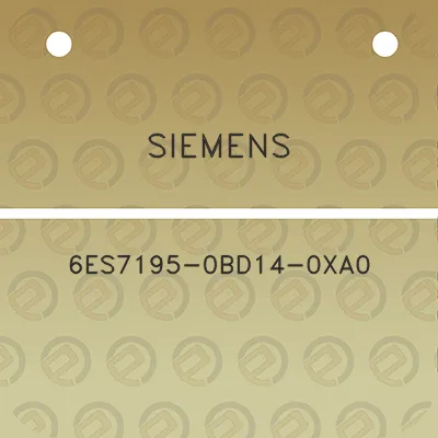 siemens-6es7195-0bd14-0xa0