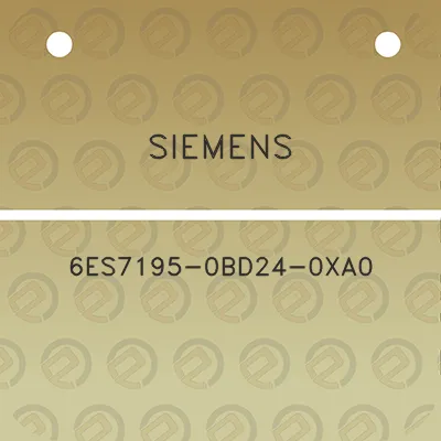 siemens-6es7195-0bd24-0xa0