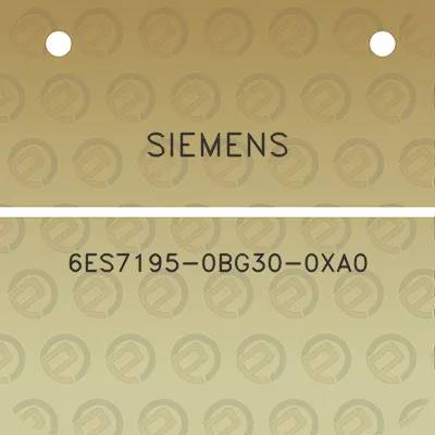 siemens-6es7195-0bg30-0xa0