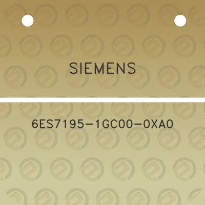 siemens-6es7195-1gc00-0xa0