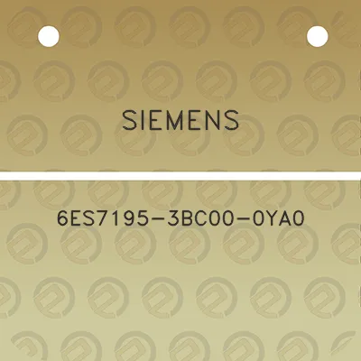 siemens-6es7195-3bc00-0ya0