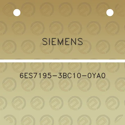 siemens-6es7195-3bc10-0ya0