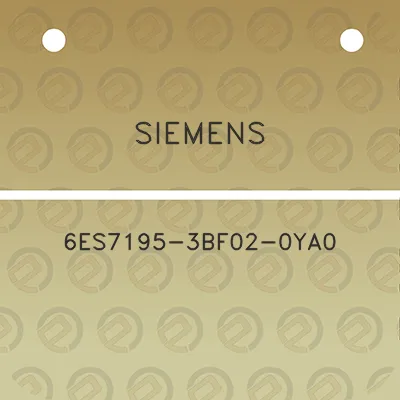 siemens-6es7195-3bf02-0ya0