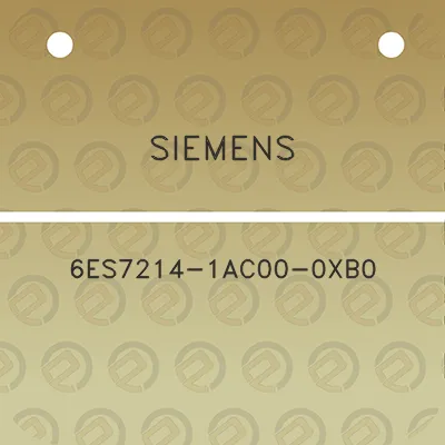 siemens-6es7214-1ac00-0xb0