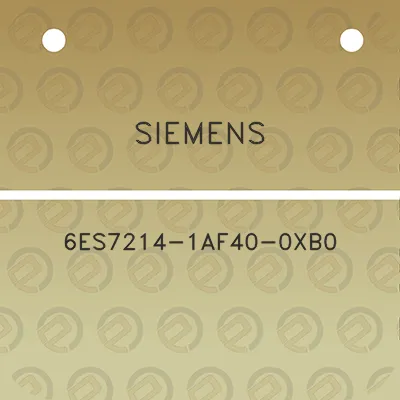 siemens-6es7214-1af40-0xb0