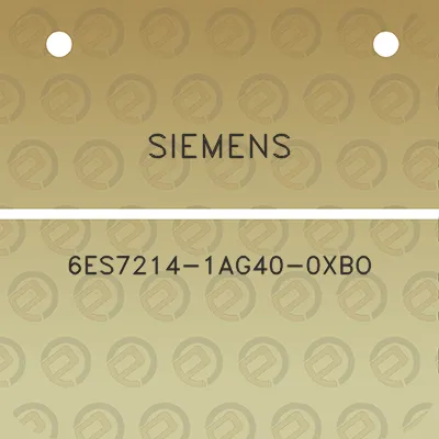 siemens-6es7214-1ag40-0xbo