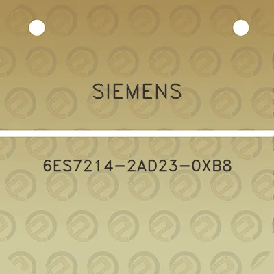 siemens-6es7214-2ad23-0xb8