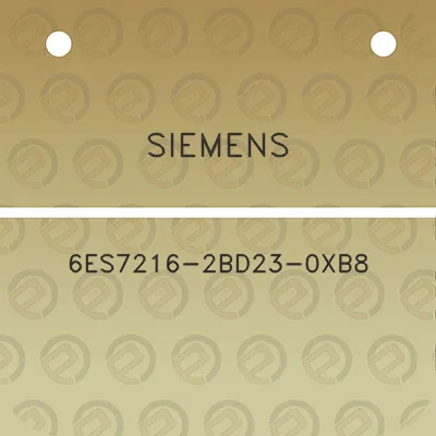 siemens-6es7216-2bd23-0xb8