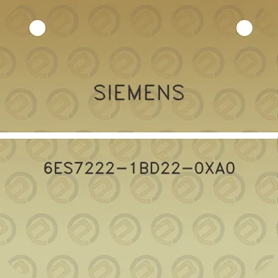 siemens-6es7222-1bd22-0xa0