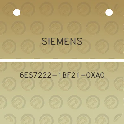 siemens-6es7222-1bf21-0xa0