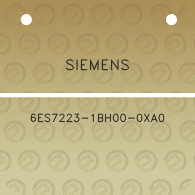 siemens-6es7223-1bh00-0xa0