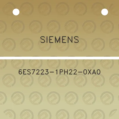 siemens-6es7223-1ph22-0xa0