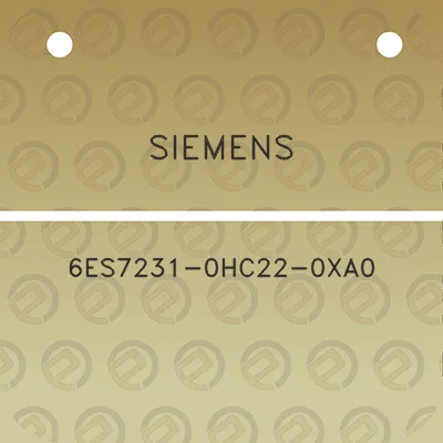 siemens-6es7231-0hc22-0xa0