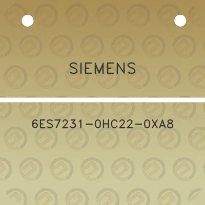 siemens-6es7231-0hc22-0xa8