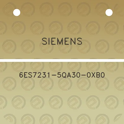 siemens-6es7231-5qa30-0xb0