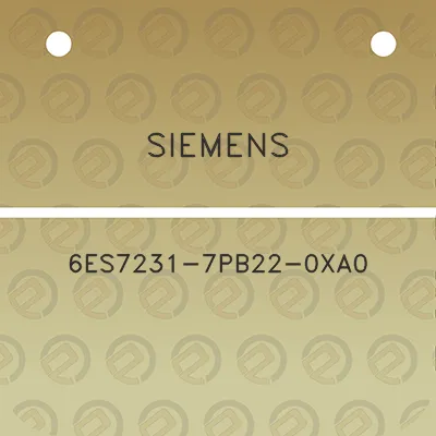 siemens-6es7231-7pb22-0xa0