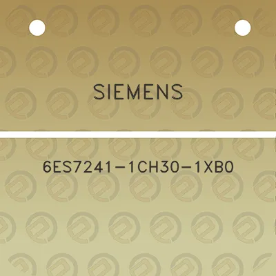 siemens-6es7241-1ch30-1xb0