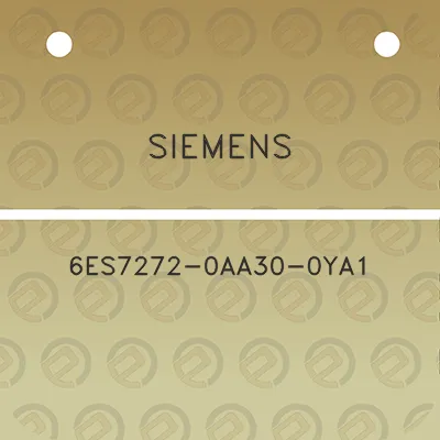 siemens-6es7272-0aa30-0ya1