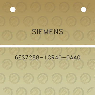 siemens-6es7288-1cr40-0aa0