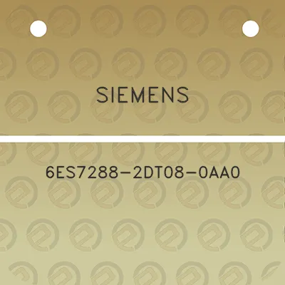 siemens-6es7288-2dt08-0aa0