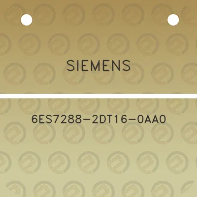 siemens-6es7288-2dt16-0aa0