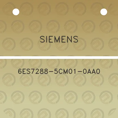 siemens-6es7288-5cm01-0aa0