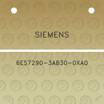 siemens-6es7290-3ab30-0xa0