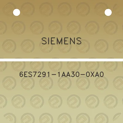 siemens-6es7291-1aa30-0xa0