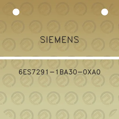 siemens-6es7291-1ba30-0xa0