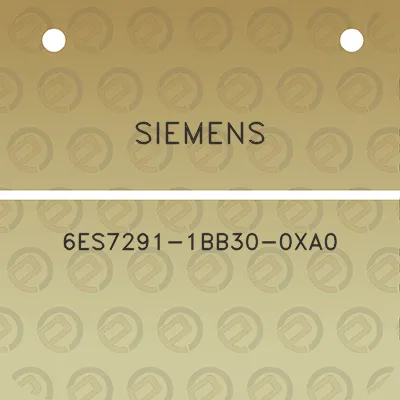 siemens-6es7291-1bb30-0xa0