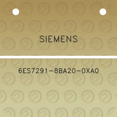 siemens-6es7291-8ba20-0xa0